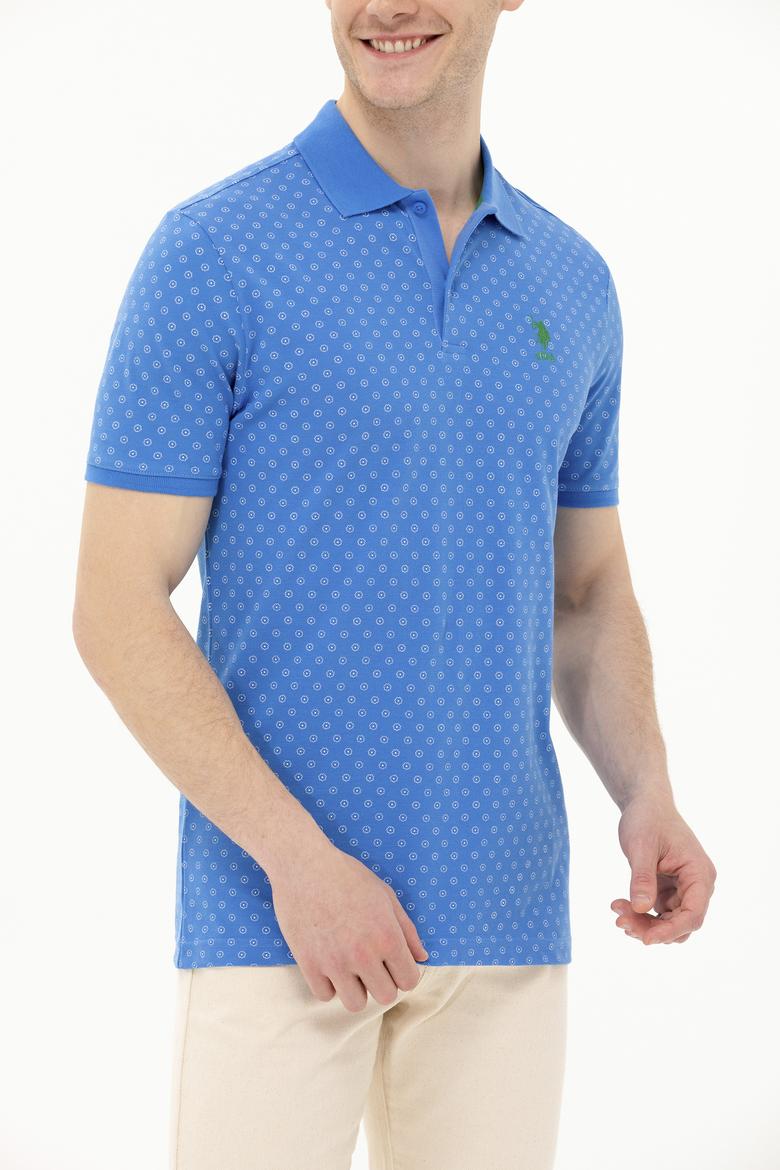 Erkek Saks Polo Yaka T-Shirt - 50263275023