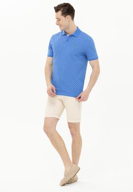 Erkek Saks Polo Yaka T-Shirt - 50263275023