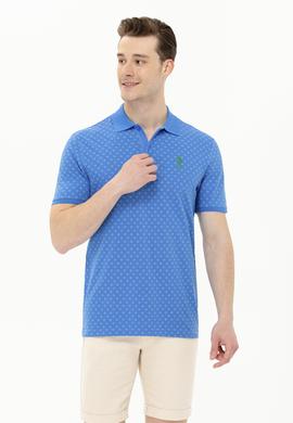 Erkek Saks Polo Yaka T-Shirt - 50263275023