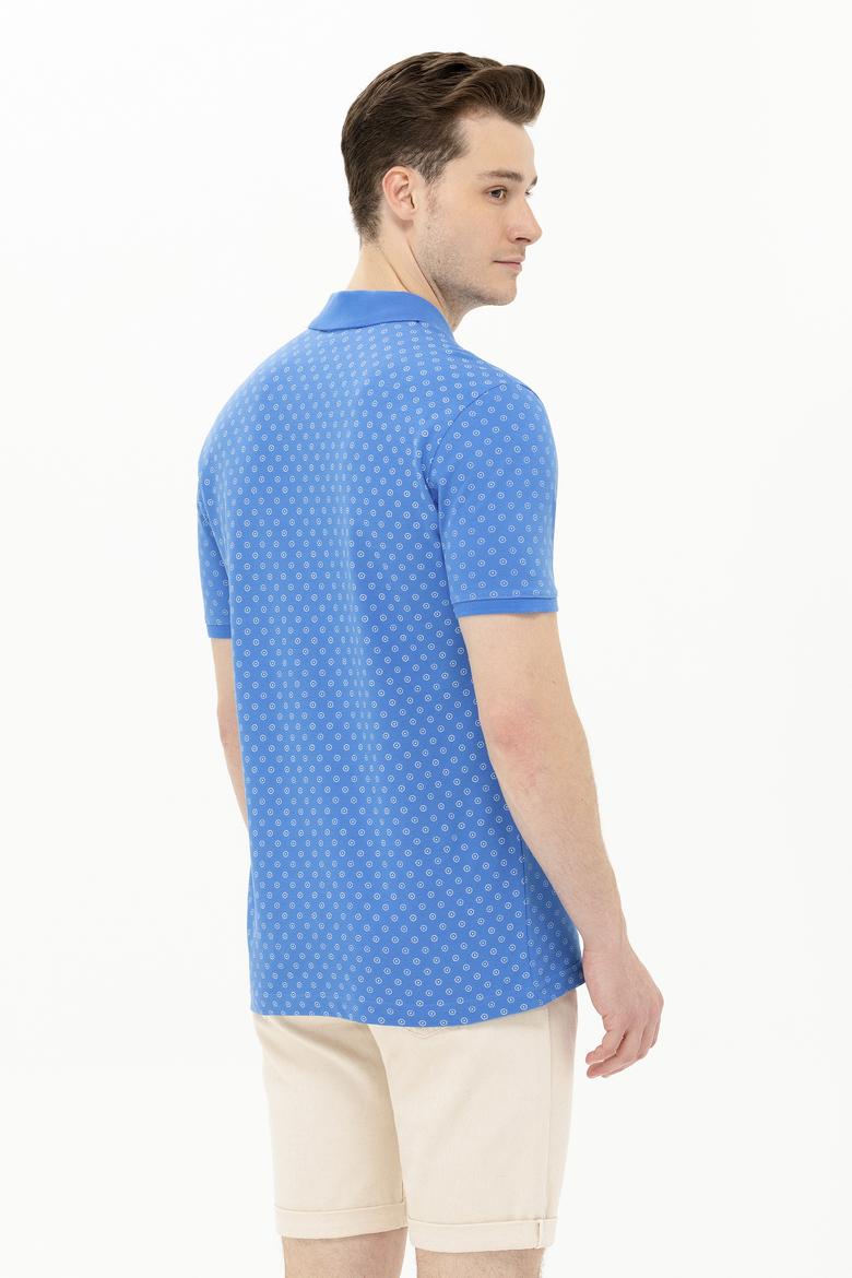 Erkek Saks Polo Yaka T-Shirt - 50263275023