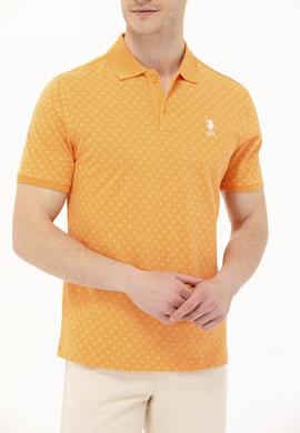 Erkek Turuncu Polo Yaka T-Shirt - 50263275038
