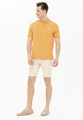 Erkek Turuncu Polo Yaka T-Shirt - 50263275038