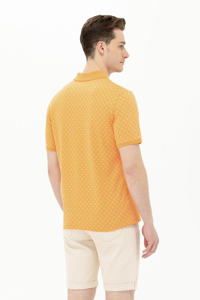 Erkek Turuncu Polo Yaka T-Shirt - 50263275038
