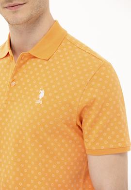 Erkek Turuncu Polo Yaka T-Shirt - 50263275038