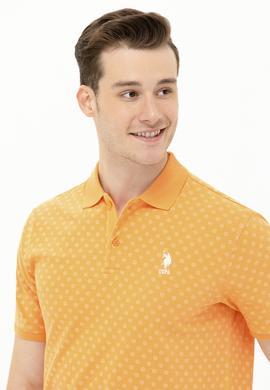 Erkek Turuncu Polo Yaka T-Shirt - 50263275038