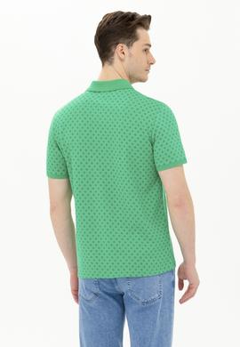 Erkek Yeşil Polo Yaka T-Shirt - 50263275044