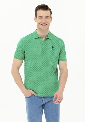 Erkek Yeşil Polo Yaka T-Shirt - 50263275044