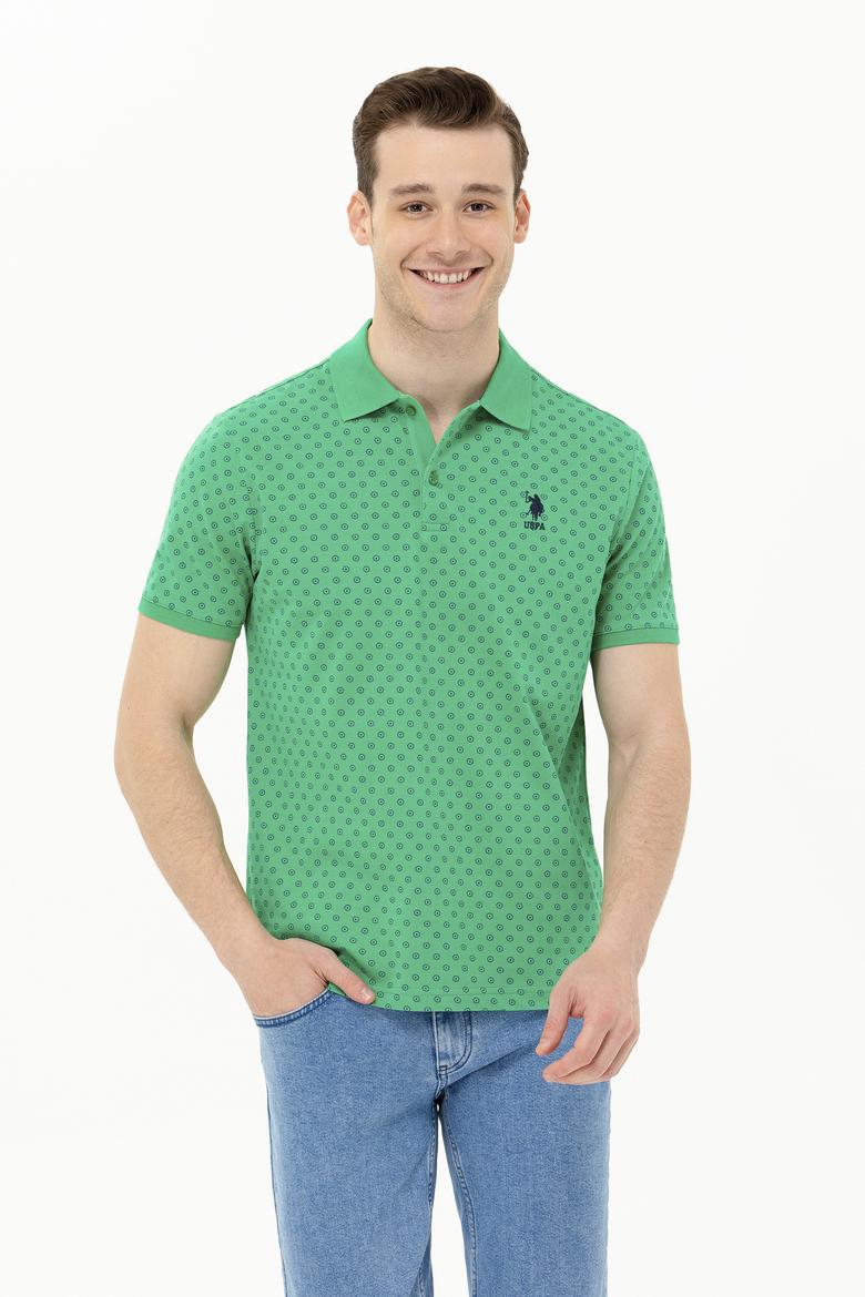 Erkek Yeşil Polo Yaka T-Shirt - 50263275044