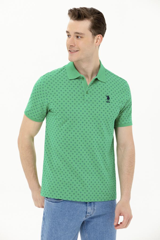 Erkek Yeşil Polo Yaka T-Shirt