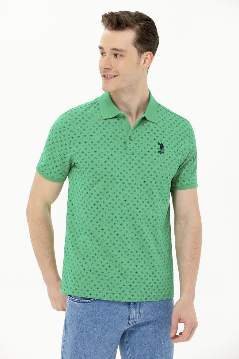 Erkek Yeşil Polo Yaka T-Shirt