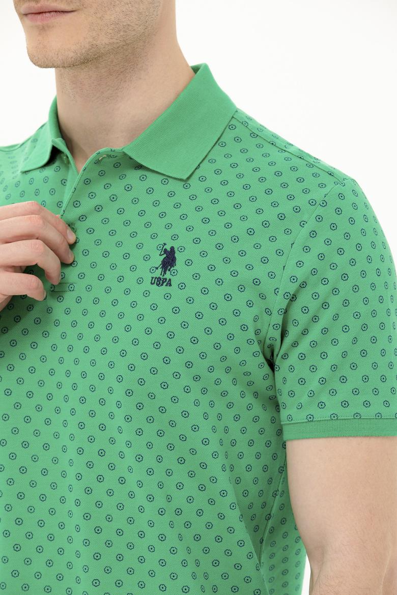 Erkek Yeşil Polo Yaka T-Shirt - 50263275044