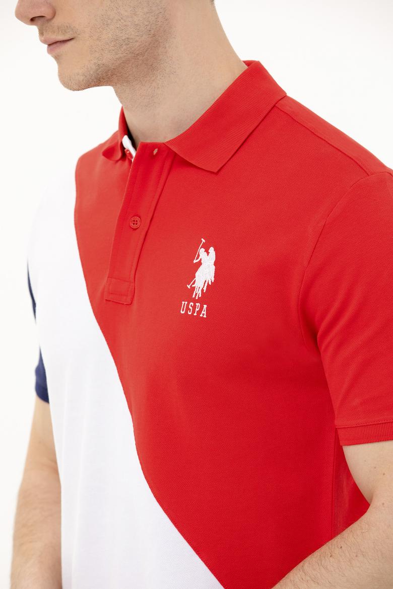 Erkek Kırmızı Polo Yaka T-Shirt - 50263394016