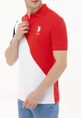 Erkek Kırmızı Polo Yaka T-Shirt - 50263394016