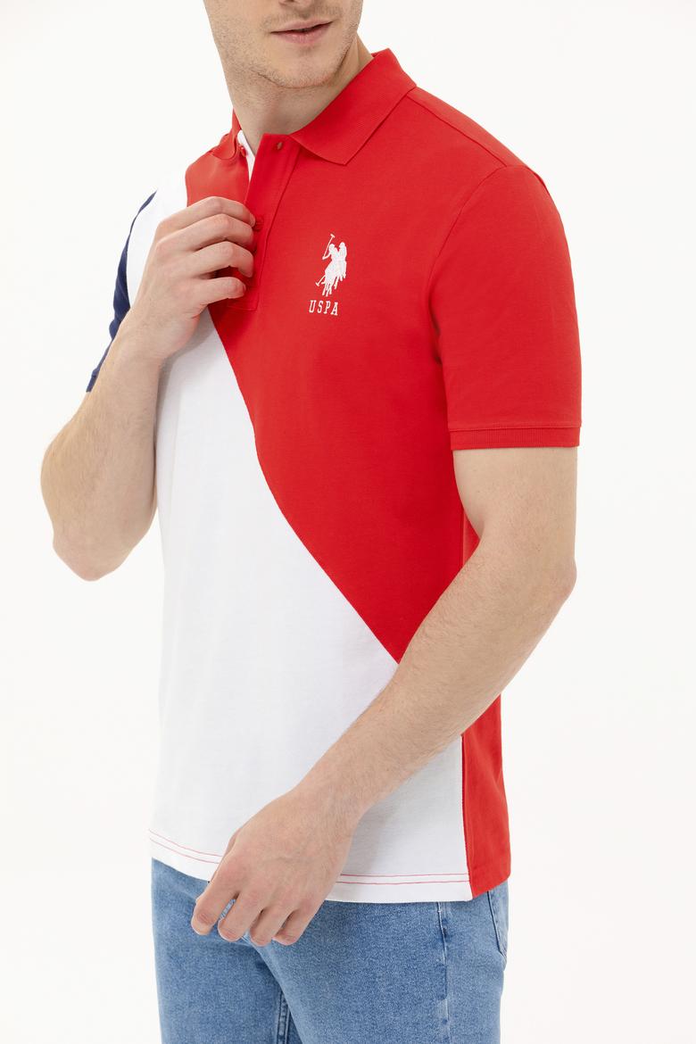 Erkek Kırmızı Polo Yaka T-Shirt - 50263394016