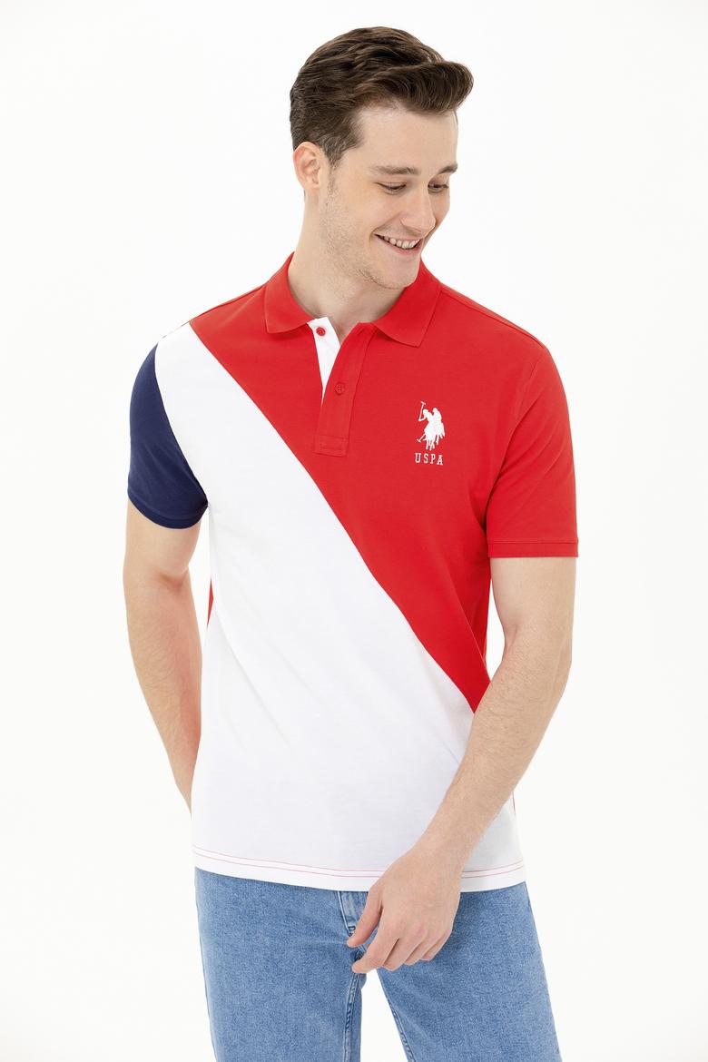 Erkek Kırmızı Polo Yaka T-Shirt - 50263394016