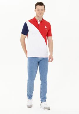 Erkek Kırmızı Polo Yaka T-Shirt - 50263394016