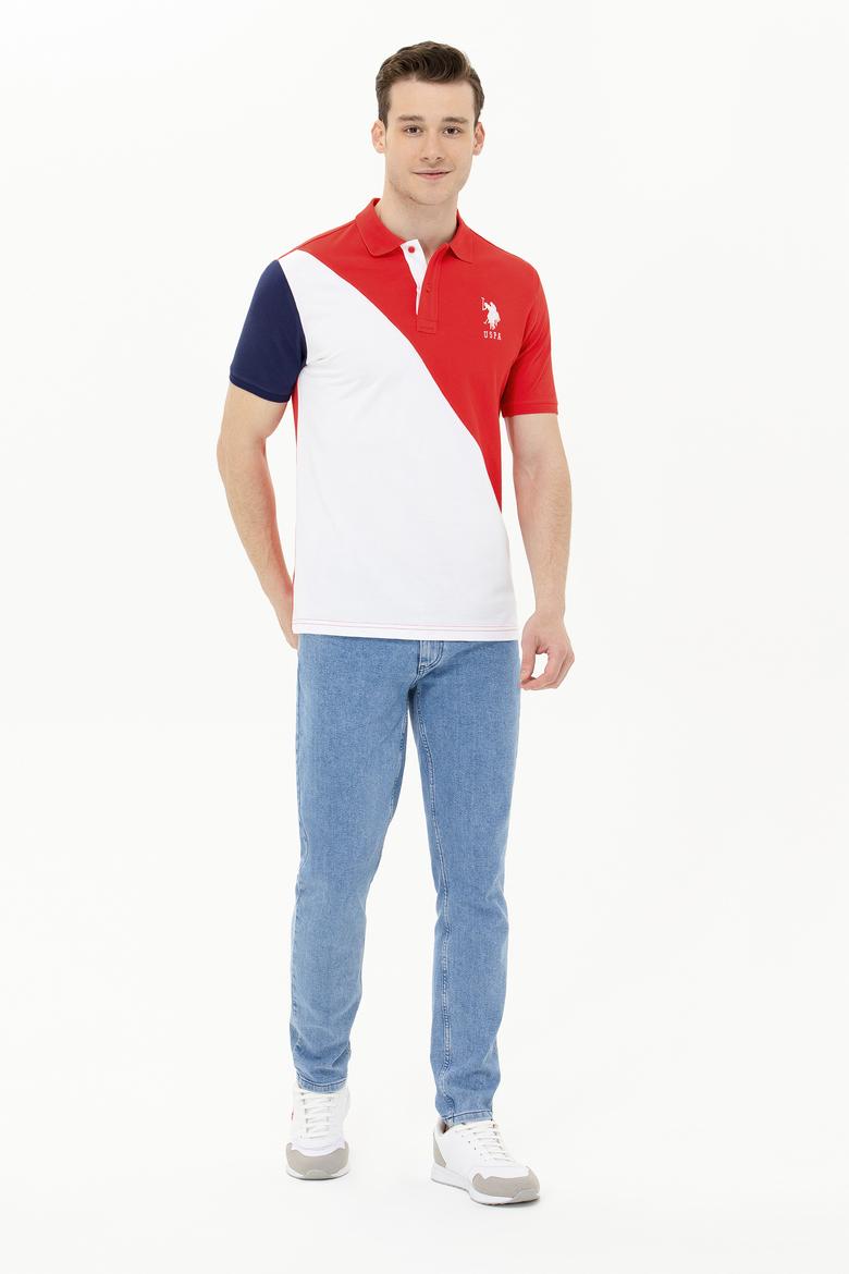 Erkek Kırmızı Polo Yaka T-Shirt - 50263394016