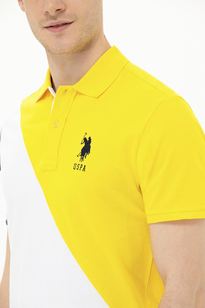 Erkek Koyu Sarı Polo Yaka T-Shirt - 50263394024
