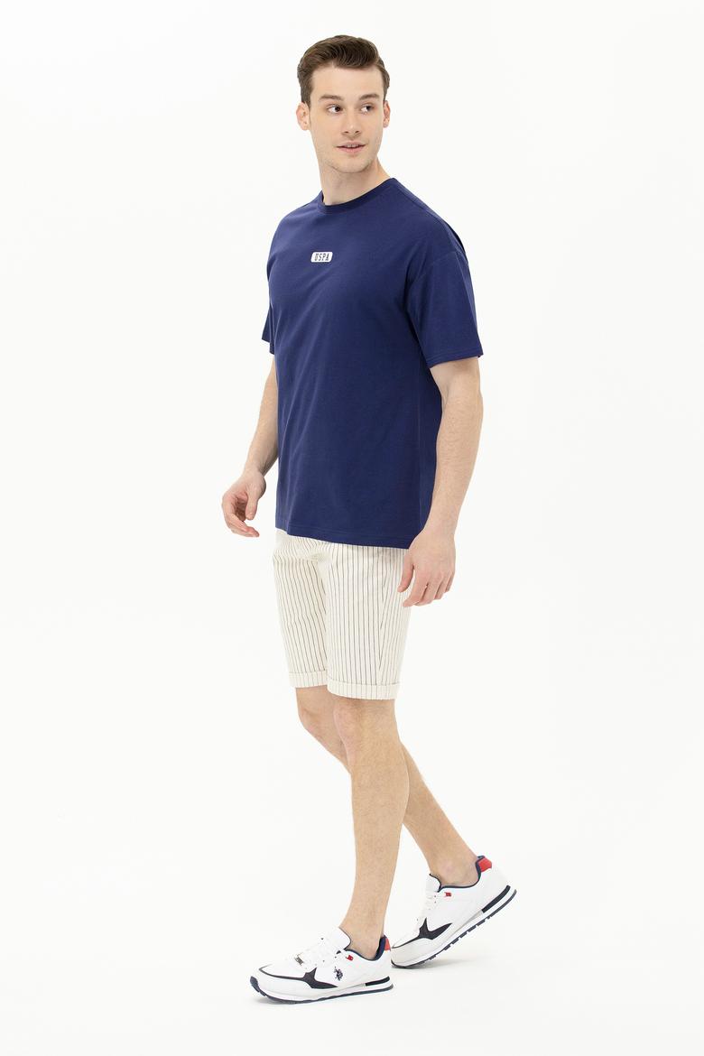 Erkek Beyaz Jean Şort - 50264299005