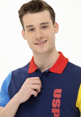 Erkek Lacivert Polo Yaka Tişört - 50263442026