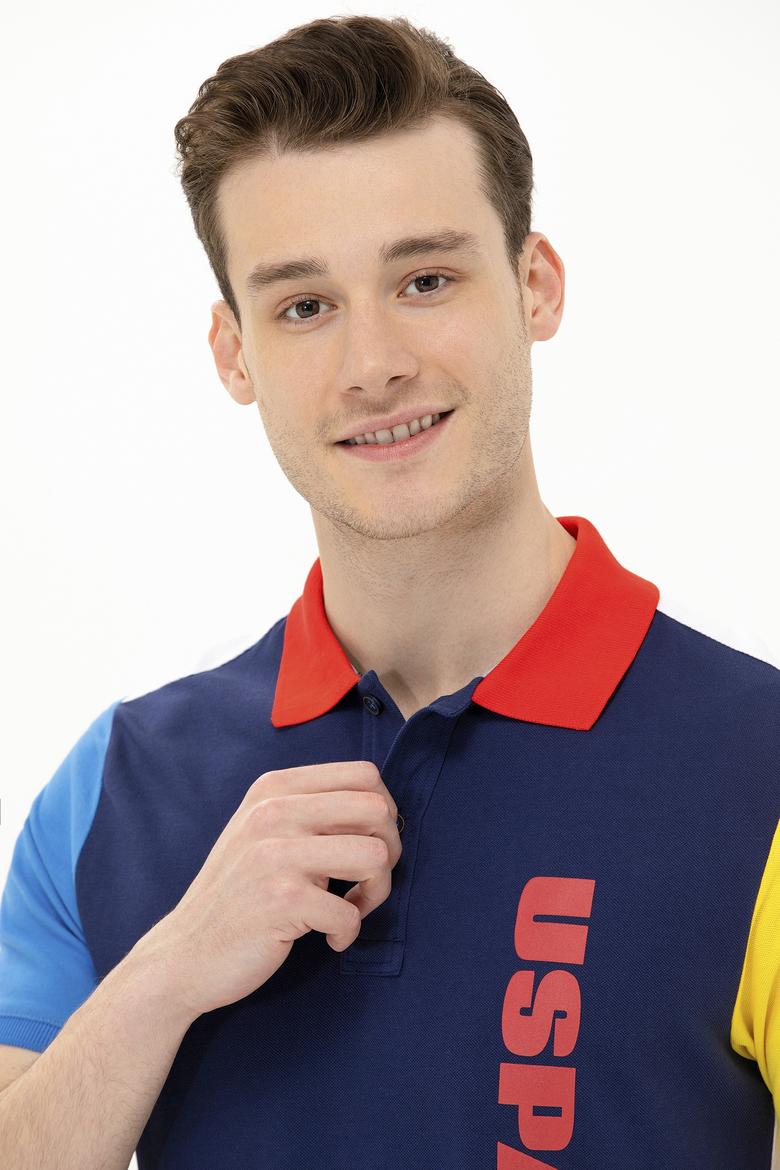 Erkek Lacivert Polo Yaka Tişört - 50263442026