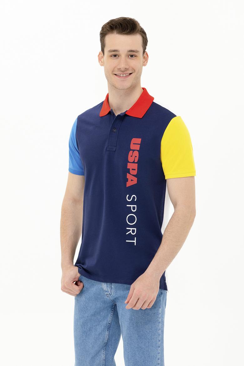 Erkek Lacivert Polo Yaka Tişört