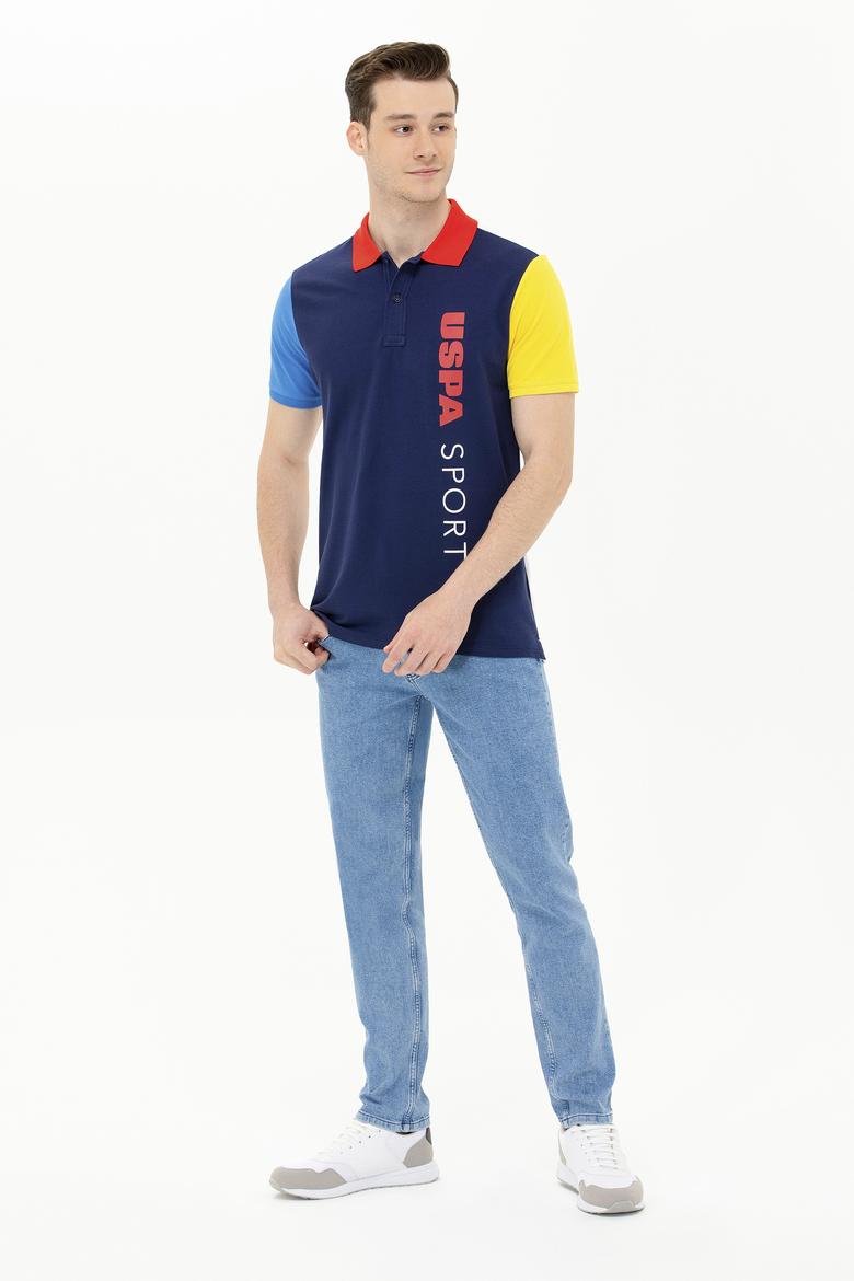 Erkek Lacivert Polo Yaka Tişört - 50263442026