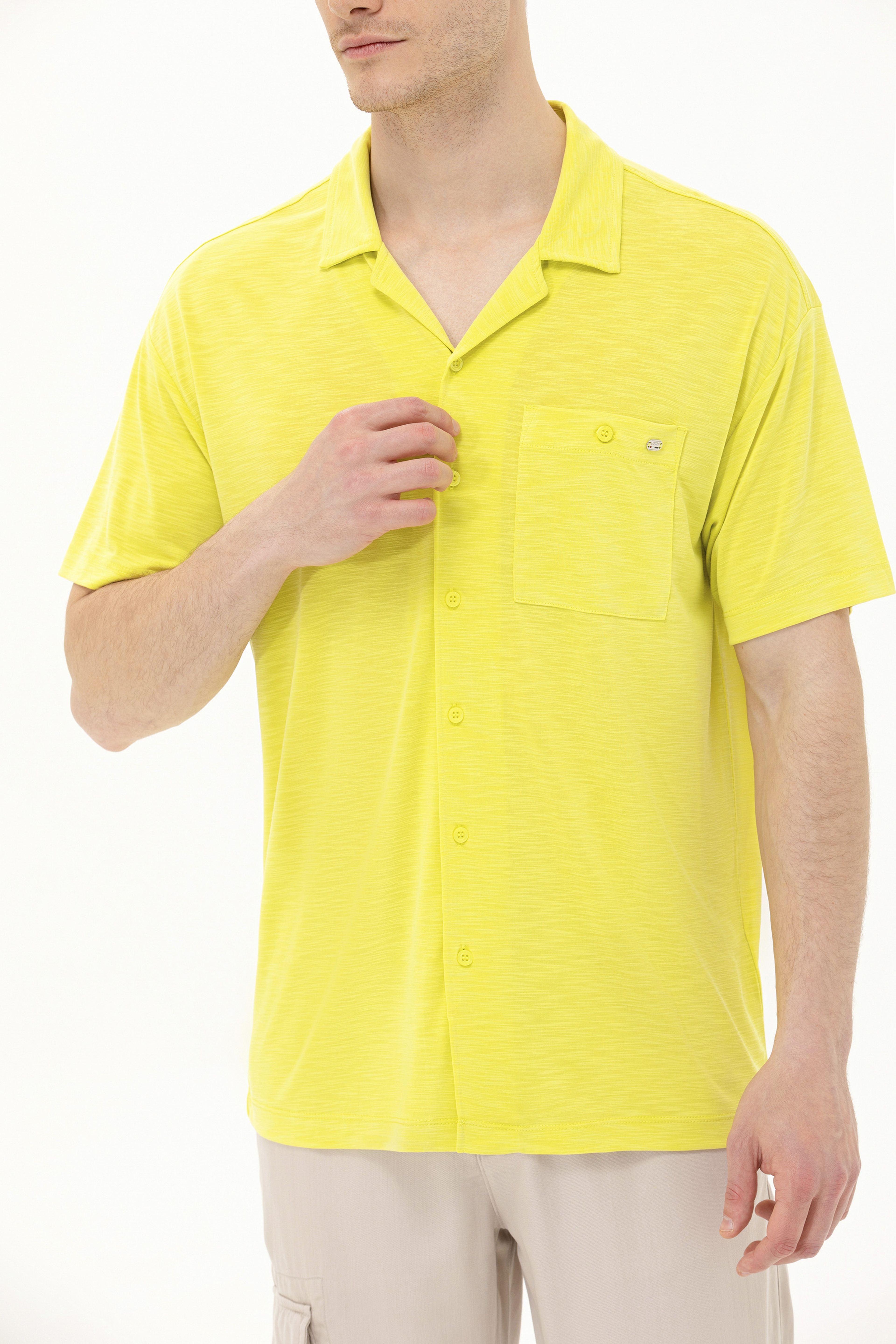 Erkek Citron Comfort Polo Yaka Tişört