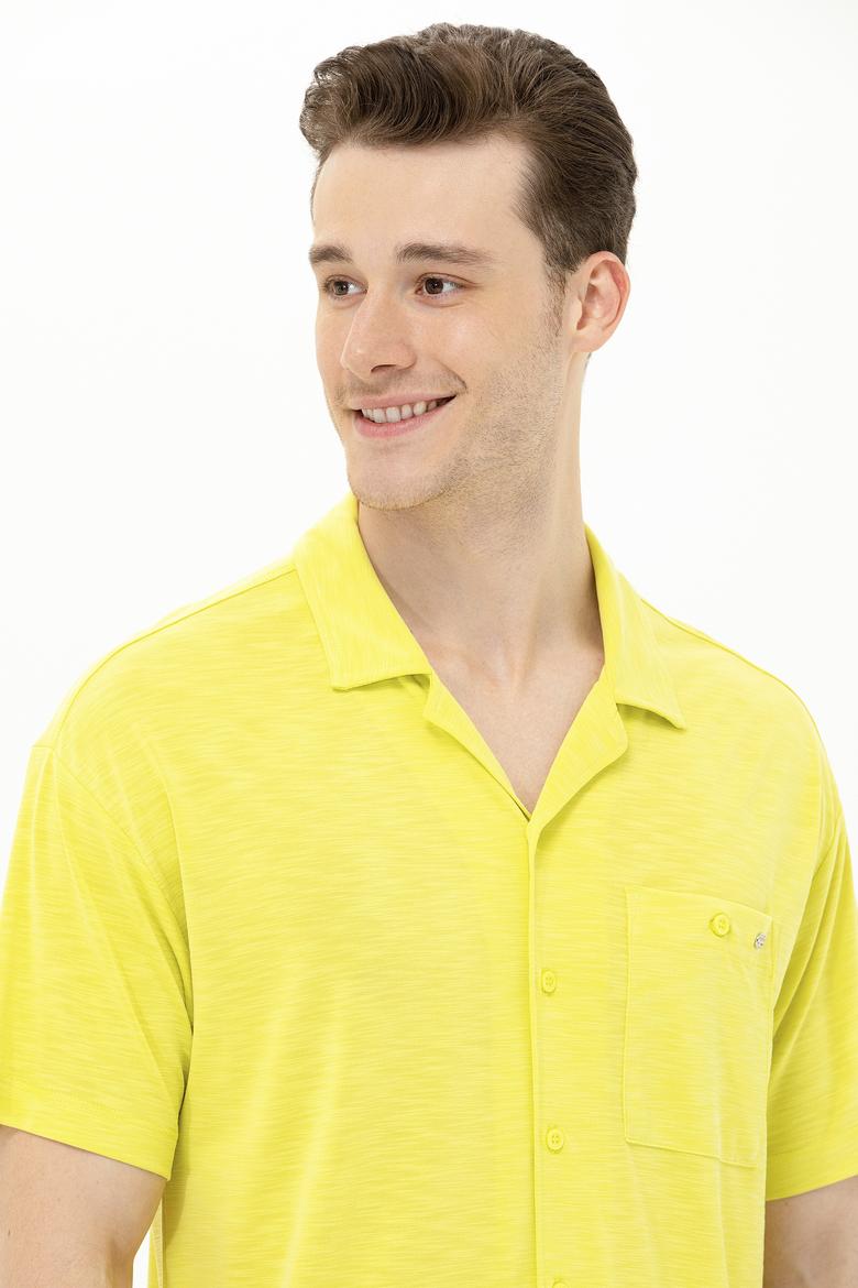 Erkek Citron Comfort Polo Yaka Tişört - 50267009027