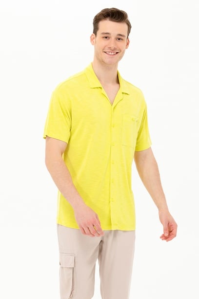 Erkek Citron Comfort Polo Yaka Tişört
