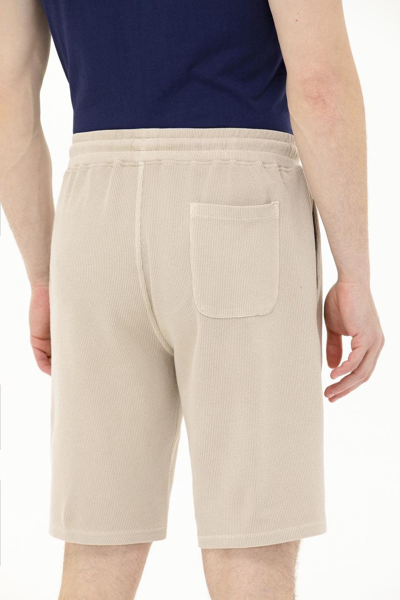 Erkek Taş Örme Şort - 50263501033