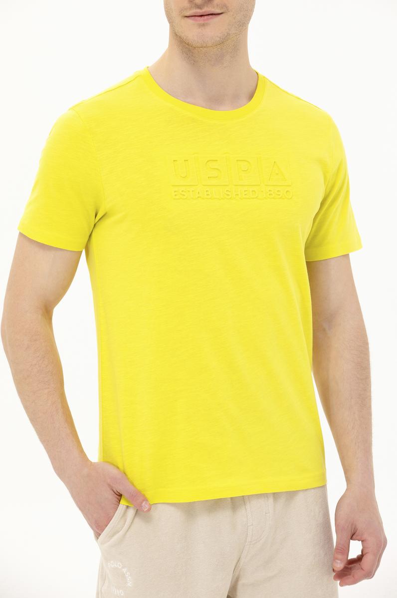 Erkek Citron Bisiklet Yaka Tişört