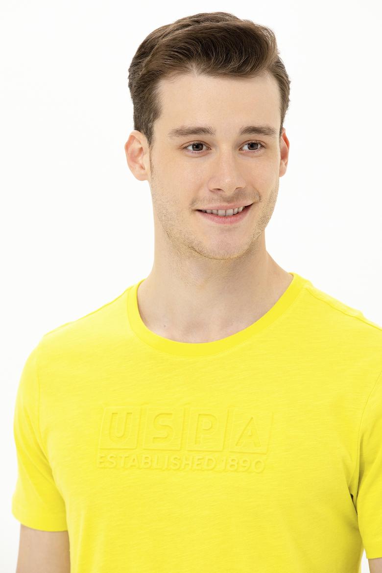 Erkek Citron Bisiklet Yaka Tişört - 50263480016