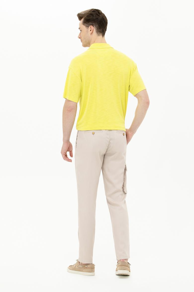 Erkek Taş Kanvas Pantolon - 50263813013