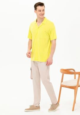 Erkek Taş Kanvas Pantolon - 50263813013