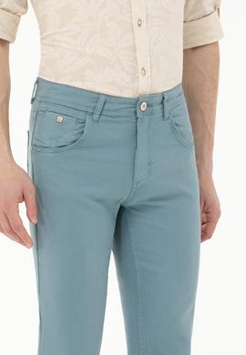 Erkek Mint Kanvas Pantolon - 50263821025