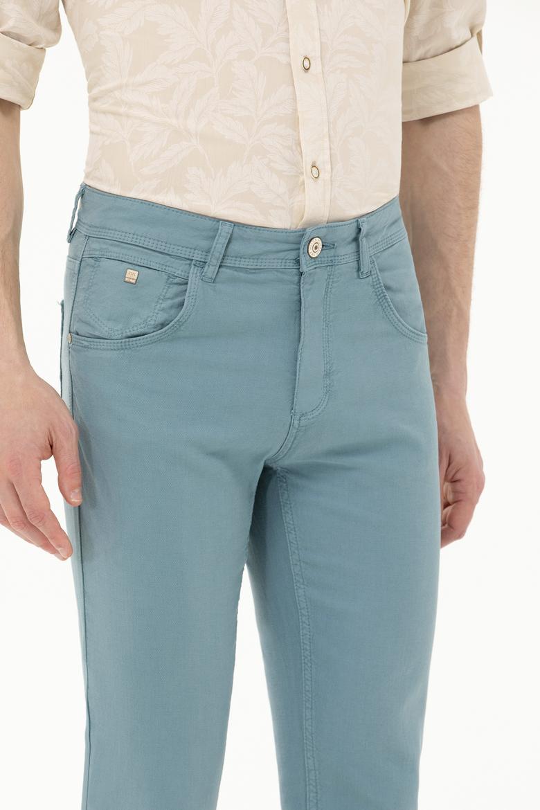 Erkek Mint Kanvas Pantolon - 50263821025