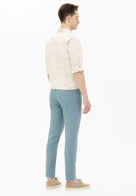 Erkek Mint Kanvas Pantolon - 50263821025