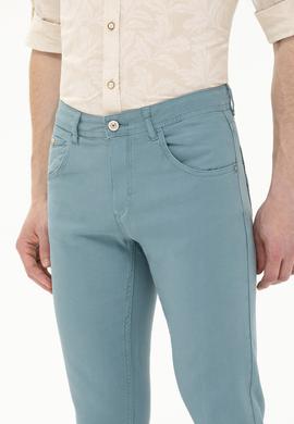 Erkek Mint Kanvas Pantolon - 50263821025