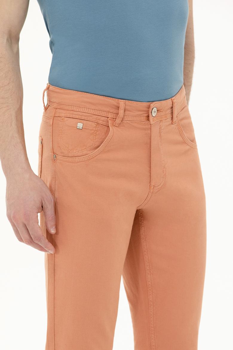 Erkek Kiremit Kanvas Pantolon - 50263821039