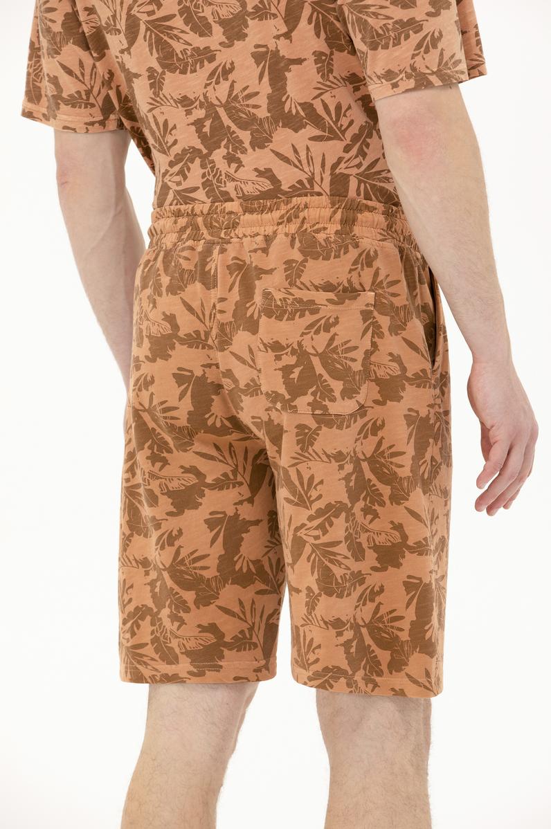 Erkek Pudra Örme Şort