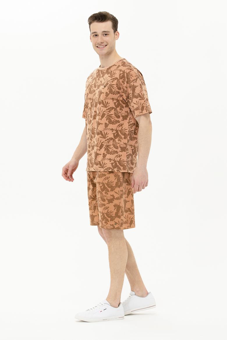 Erkek Pudra Örme Şort - 50263503037