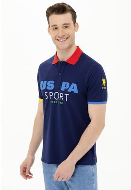 Erkek Lacivert Polo Yaka Tişört - 50263264006