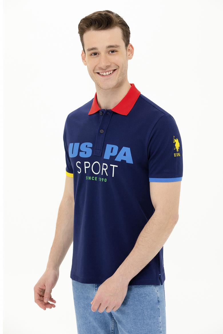 Erkek Lacivert Polo Yaka Tişört - 50263264006