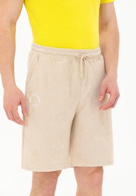 Erkek Taş Örme Şort - 50263424077