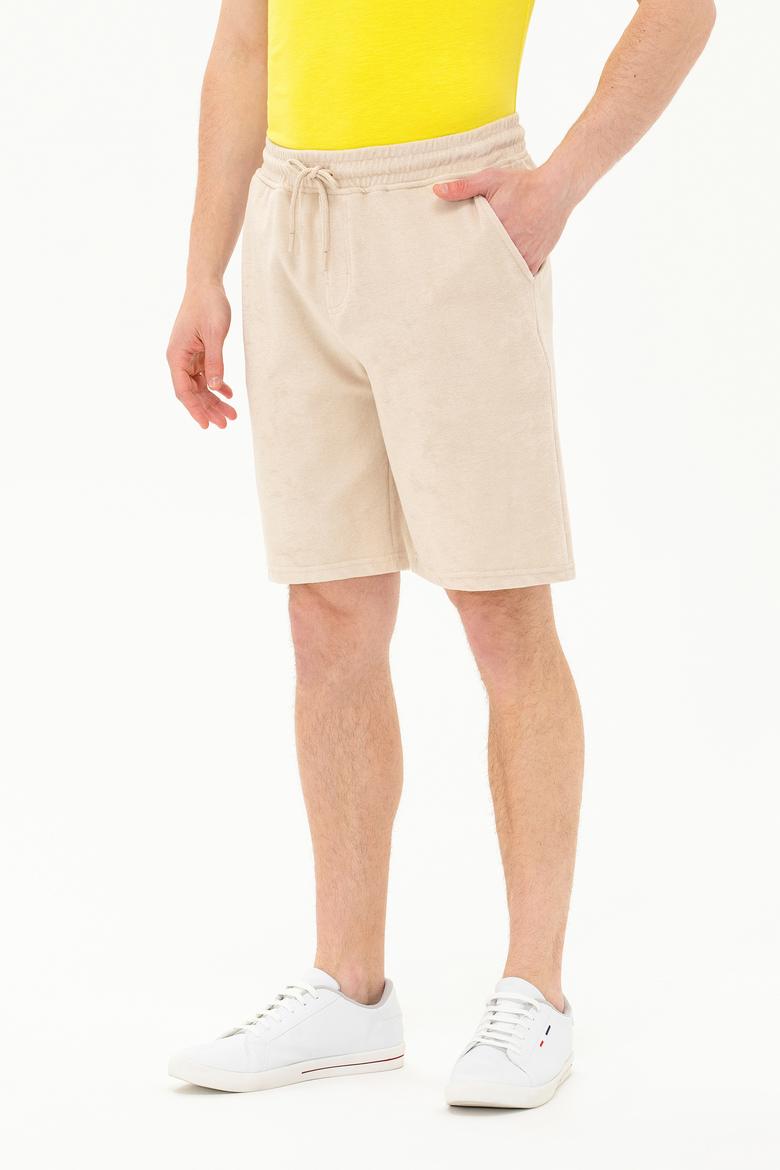 Erkek Taş Örme Şort - 50263424077