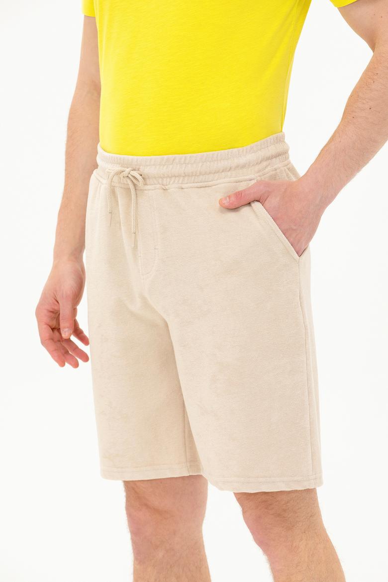 Erkek Taş Örme Şort - 50263424077