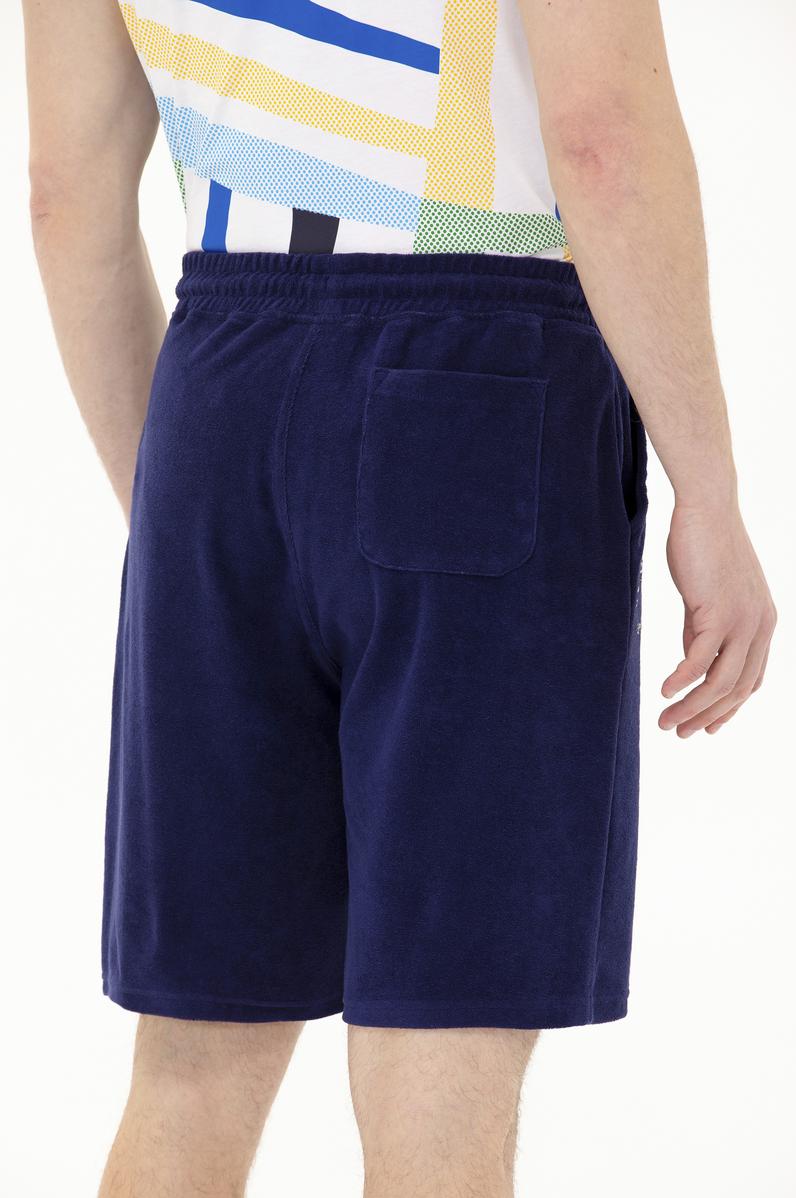 Erkek Lacivert Örme Şort