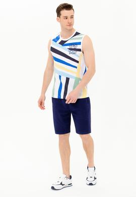 Erkek Lacivert Örme Şort - 50263424059