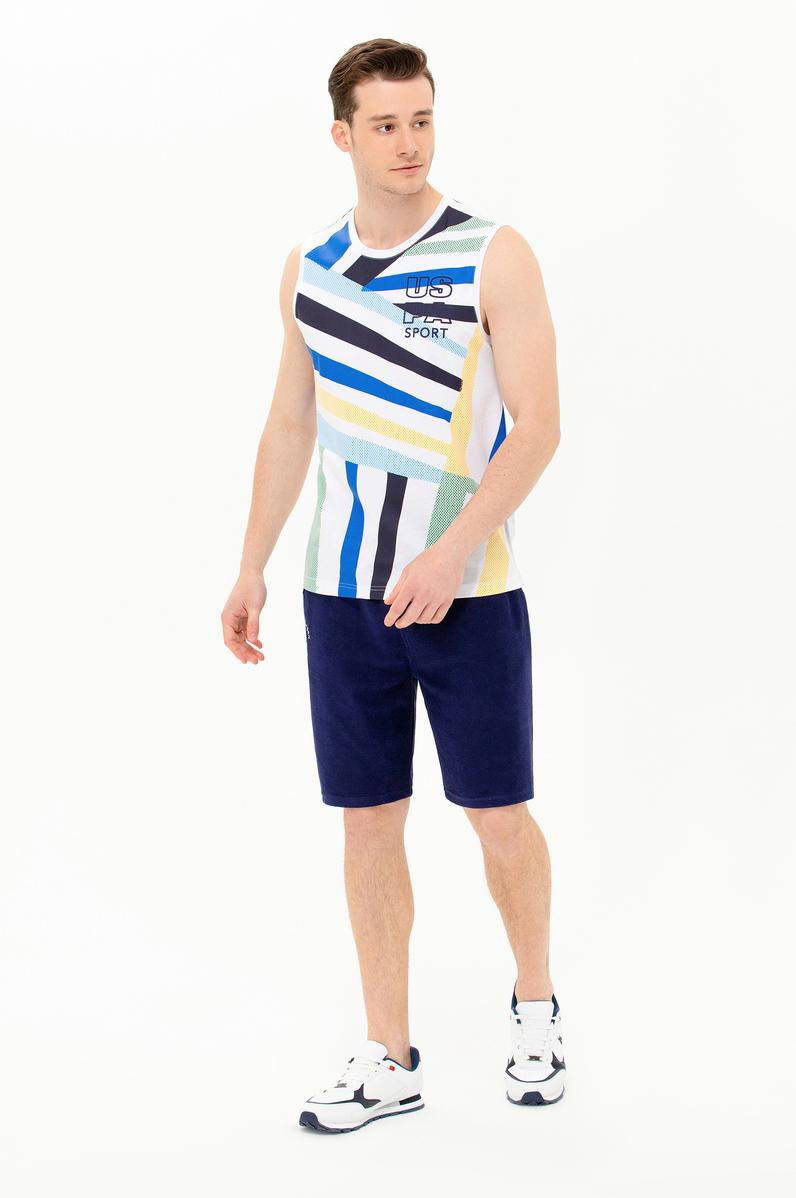 Erkek Lacivert Örme Şort